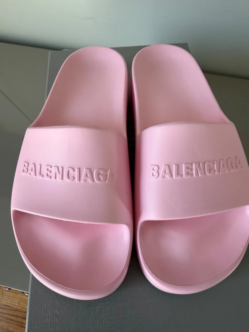 Balenciaga Chunky Slides Light Pink EU 39 – Authentic w/ Original Box